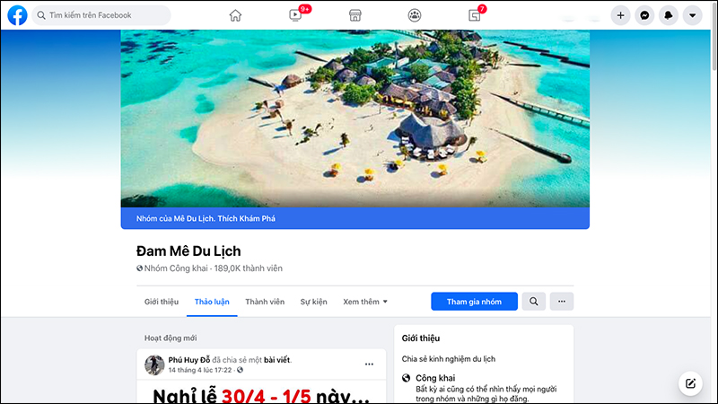 Nhóm Đam Mê Du Lịch